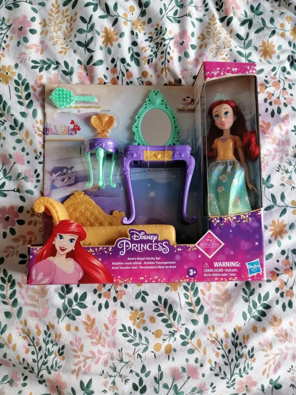 Coffret Disney Ariel mobilier royal